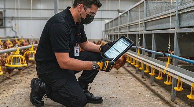 Aplicação operacional em área crítica