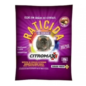 RATICIDA MIX CEREAIS CITROMAX AVULSO 25g
